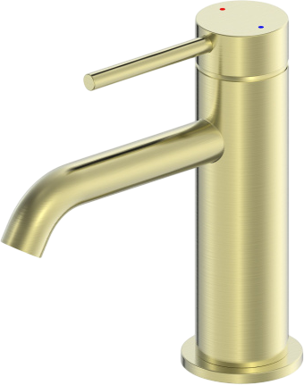 Смеситель для раковины Wonzon & Woghand WW-88139017-BG брашированное золото