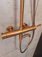 Душевая стойка AltroBagno Unione AltroBagnoUnione030211BC матовая медь