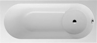 Акриловая ванна Villeroy & Boch Libra UBQ180LIB2V-01 180x80 см, встраиваемая, цвет альпийский белый, на ножках