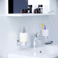 Дозатор для жидкого мыла AM.PM Like A8036900 настенный, хром Дозатор для жидкого мыла AM.PM Like A8036900 настенный, хром