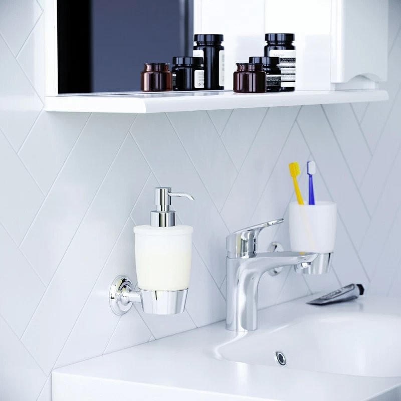 Дозатор для жидкого мыла AM.PM Like A8036900 настенный, хром