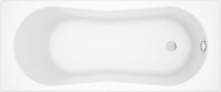 Акриловая ванна Cersanit Nike 150x70 см, пристенная, ультрабелая, с каркасом