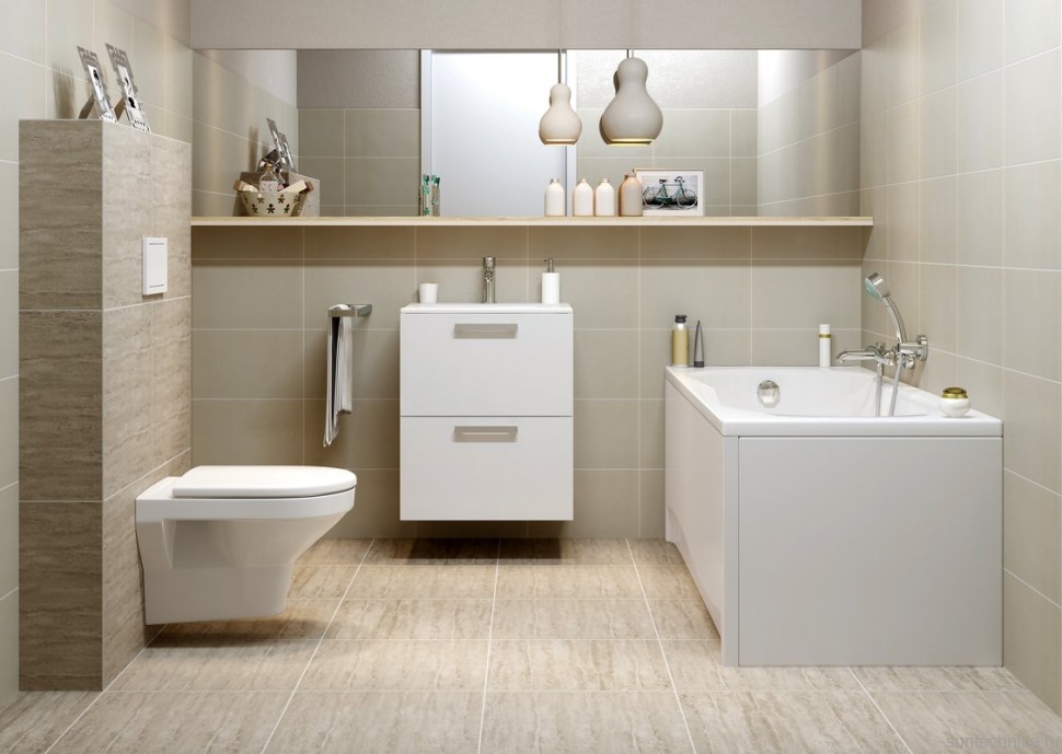 Акриловая ванна Cersanit Nike 150x70 см, пристенная, ультрабелая, с каркасом