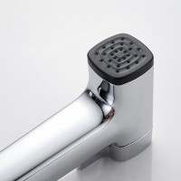 Гигиенический душ Rose R1505F-2 со смесителем, С ВНУТРЕННЕЙ ЧАСТЬЮ, белый,хром