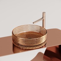 Накладная раковина Ceramicanova Cristal CN6058 бежевая