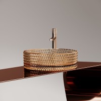 Накладная раковина Ceramicanova Cristal CN6058 бежевая