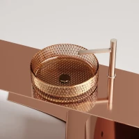 Накладная раковина Ceramicanova Cristal CN6058 бежевая Накладная раковина Ceramicanova Cristal CN6058 бежевая