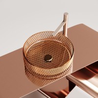 Накладная раковина Ceramicanova Cristal CN6058 бежевая