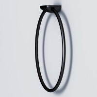 Держатель для полотенец AM.PM Inspire 2.0 A50A34422 черный, кольцо Держатель для полотенец AM.PM Inspire 2.0 A50A34422 черный, кольцо