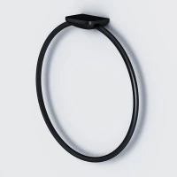 Держатель для полотенец AM.PM Inspire 2.0 A50A34422 черный, кольцо Держатель для полотенец AM.PM Inspire 2.0 A50A34422 черный, кольцо