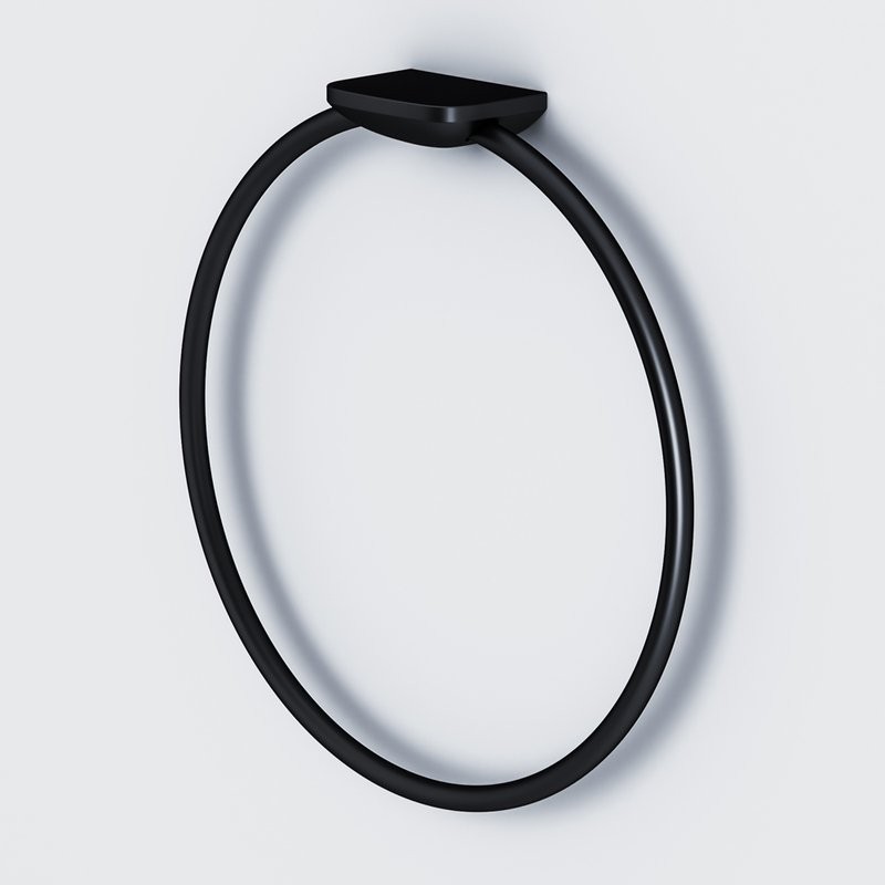 Держатель для полотенец AM.PM Inspire 2.0 A50A34422 черный, кольцо