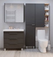Тумба под раковину 1MarKa Gaula 60Н black