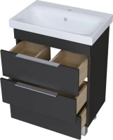 Тумба под раковину 1MarKa Gaula 60Н black