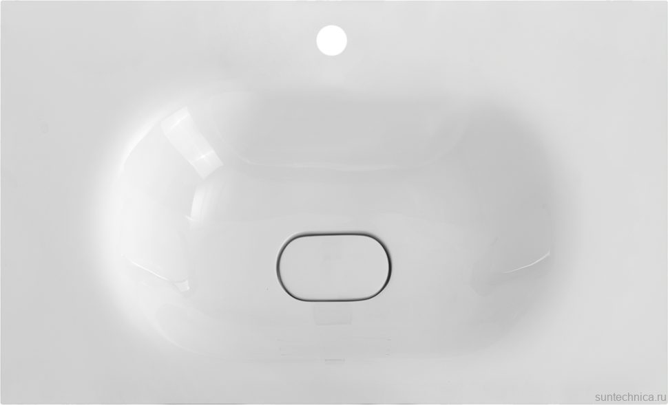 Тумба с раковиной Cezares Eco 90 2 ящика, ручки сатин, grafito