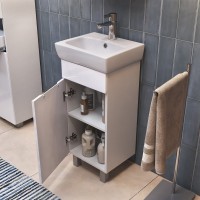 Тумба под раковину без столешницы Vigo Callao 40 белая