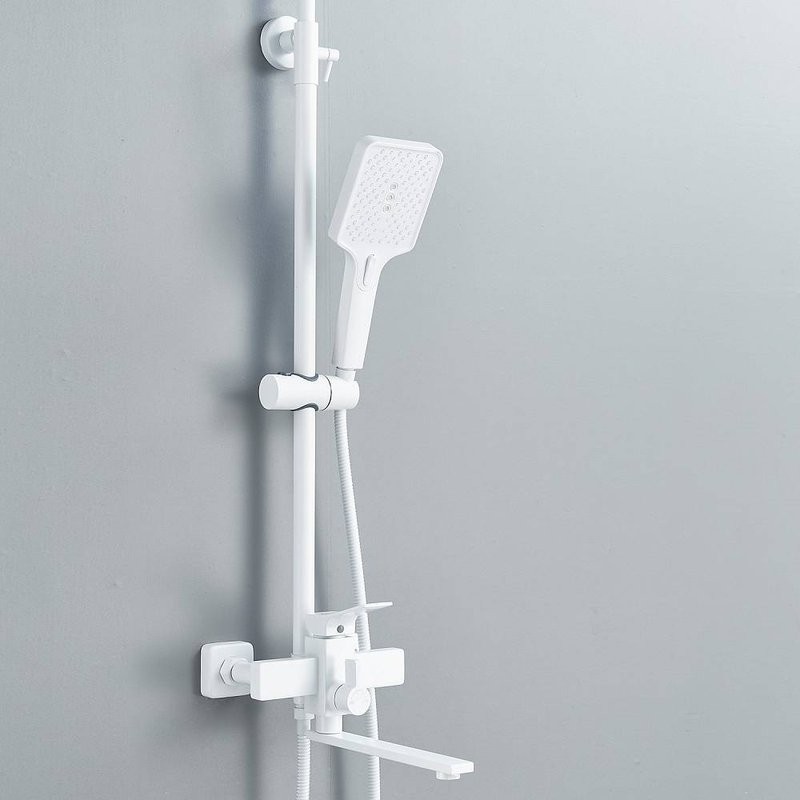 Душевая стойка Shevanik S6136C белый