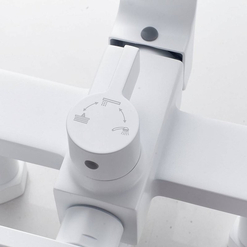 Душевая стойка Shevanik S6136C белый