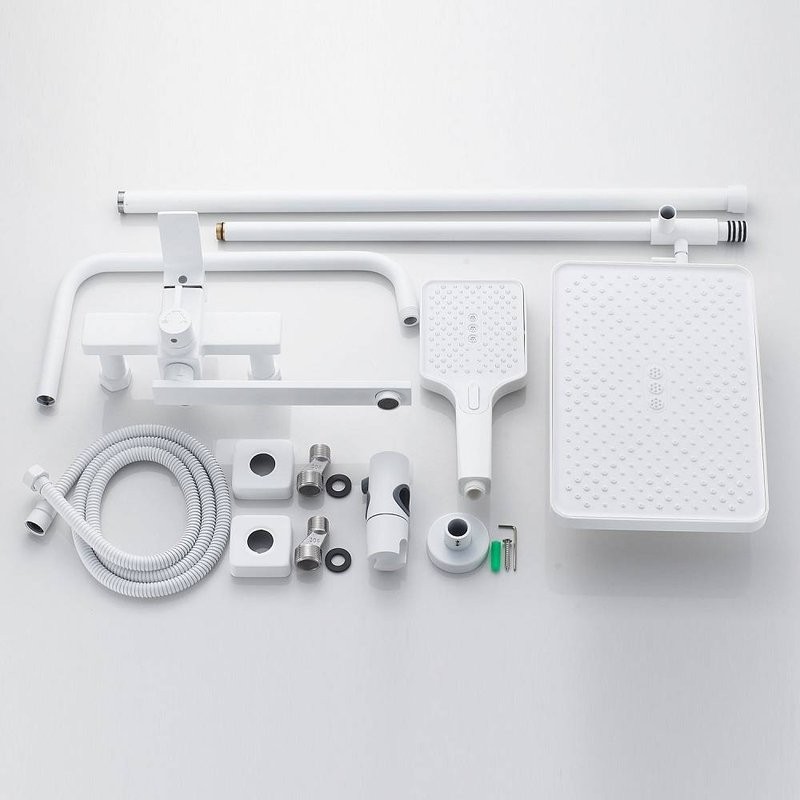 Душевая стойка Shevanik S6136C белый