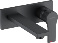 Смеситель для раковины Kludi Zenta SL 482473965 С ВНУТРЕННЕЙ ЧАСТЬЮ матовый черный