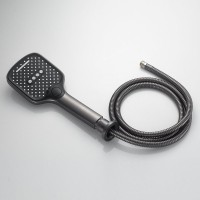 Смеситель на борт ванны Shevanik S4112T оружейная сталь Смеситель на борт ванны Shevanik S4112T оружейная сталь