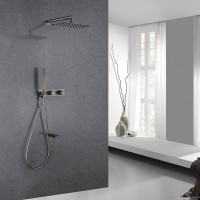 Душевой комплект Abber Rund AF8717NG С ВНУТРЕННЕЙ ЧАСТЬЮ, никель