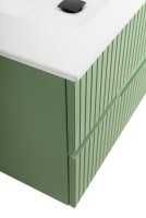 Тумба с раковиной Cezares Duet 80 фисташковый софт, раковина Cezares CZR-8095-80