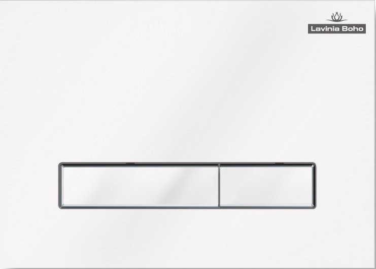 Комплект Lavinia Boho Унитаз подвесной Biore Rimless 3304102R + Крышка-сиденье Biore 33290410 с микролифтом + Инсталляция RelFix 38010010 + Кнопка RelFix 3805003W белая, хром + Дозатор RelFix 38040010