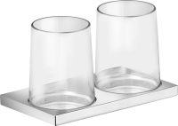 Стакан Keuco Edition 11 11151019000 двойной, хром Стакан Keuco Edition 11 11151019000 двойной, хром