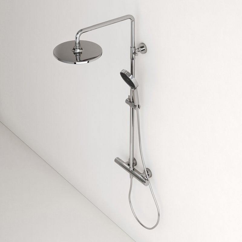 Душевая стойка Sancos Etna SC9007CH с термостатом, хром