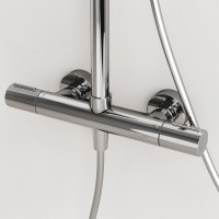 Душевая стойка Sancos Etna SC9007CH с термостатом, хром