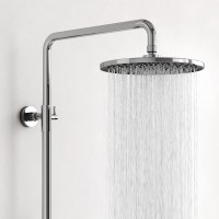Душевая стойка Sancos Etna SC9007CH с термостатом, хром
