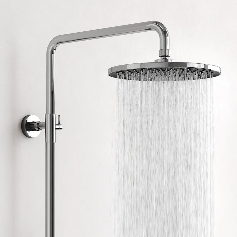 Душевая стойка Sancos Etna SC9007CH с термостатом, хром