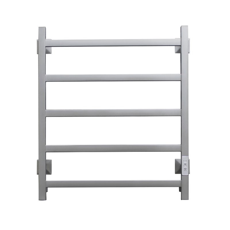 Полотенцесушитель электрический Тругор Пэк 20 кв 60x55 см, подключение справа, слева, матовый хром, лесенка