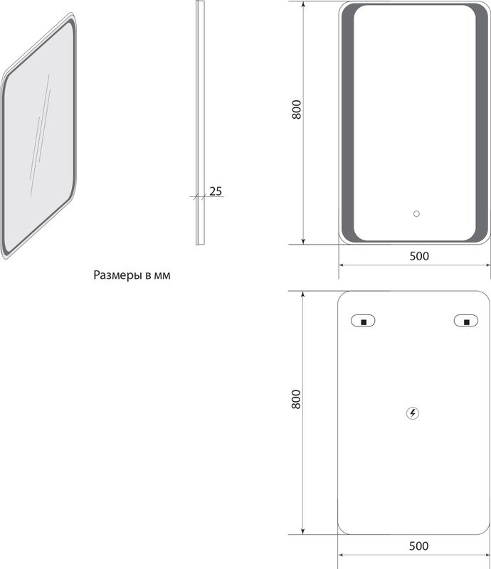 Мебель для ванной комнаты Art&Max Family-M 40 подвесная, bourbon oak, с дверцей