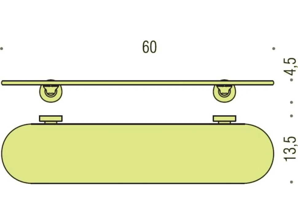 Полка Colombo Design Basic B2716