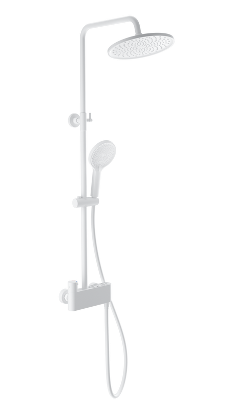 Душевая стойка Wonzon & Woghand WW-B3110-MW матовая белая