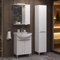 Мебель для ванной комнаты SanStar Лайн 60 белая