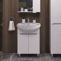 Мебель для ванной комнаты SanStar Лайн 60 белая