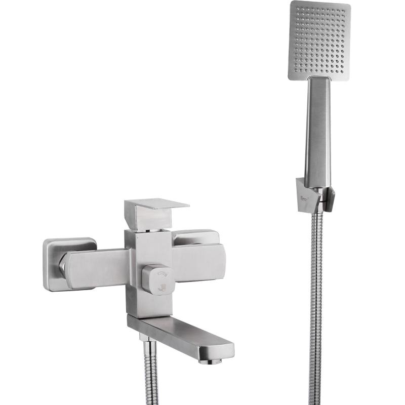 Смеситель для ванны с душем Frap H802 F32802 сатин