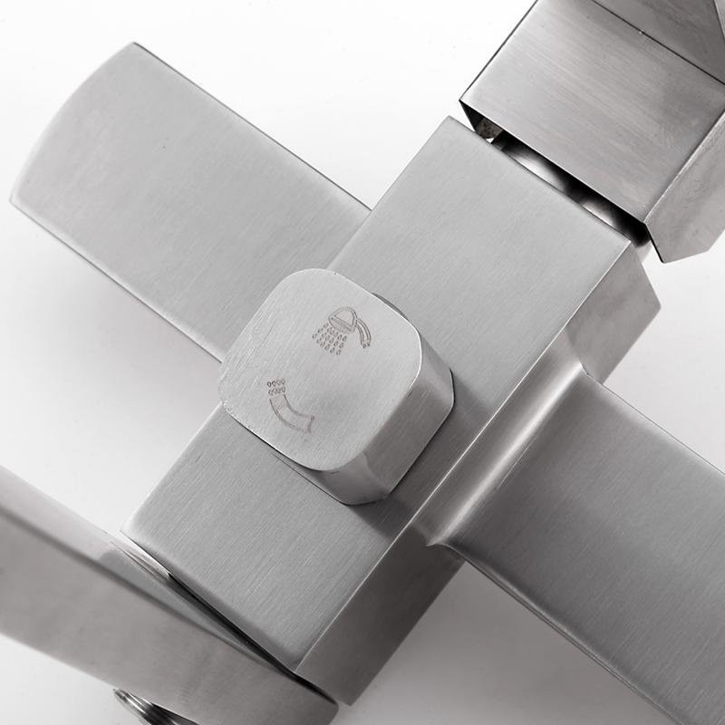 Смеситель для ванны с душем Frap H802 F32802 сатин