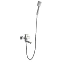 Смеситель для ванны с душем Frap H802 F32802 сатин Смеситель для ванны с душем Frap H802 F32802 сатин