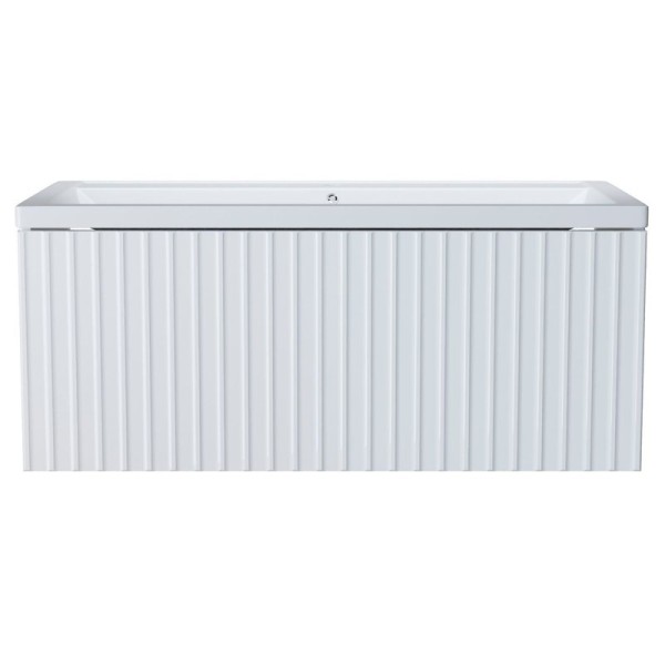 Тумба д/ванной "ВЕКТОР-90" подвесная под раковину Марго-90 (MIXLINE) (ПВХ)