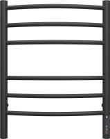 Полотенцесушитель электрический Terminus Классик П6 450x600, матовый чёрный
