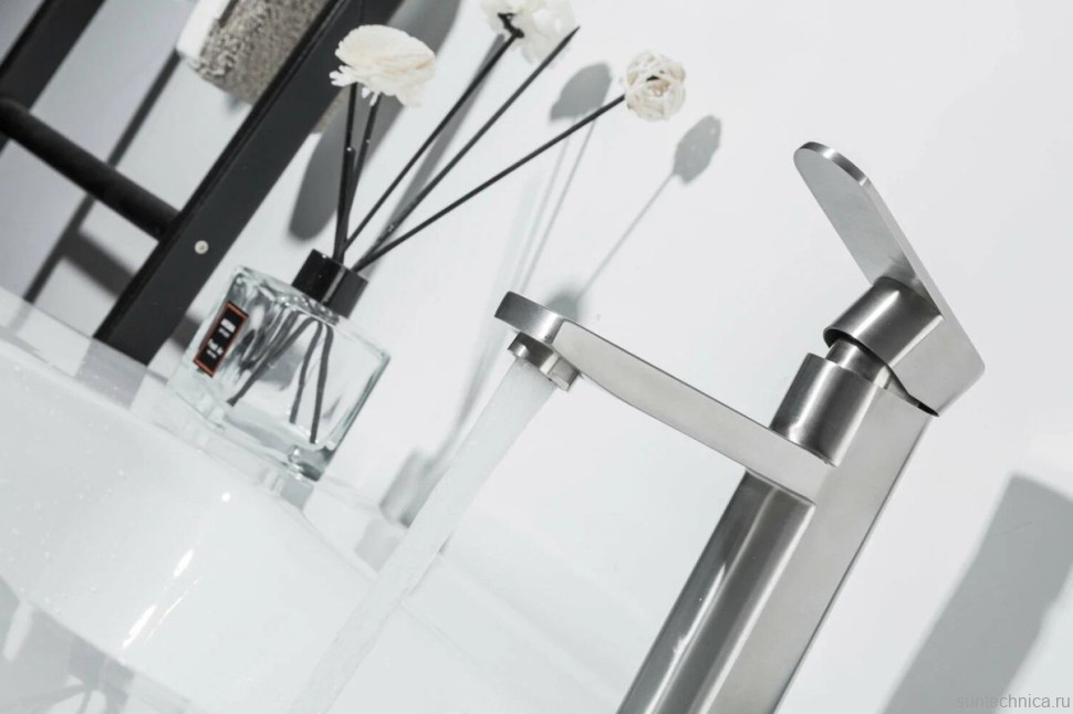 Смеситель для раковины Frap F10805 сатин