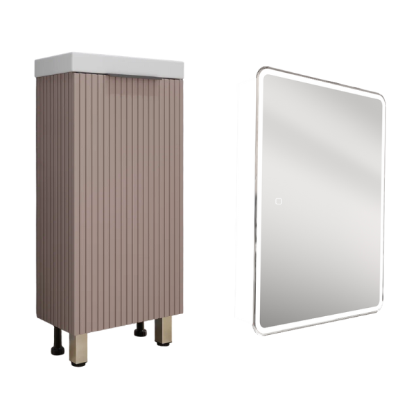 Мебель для ванной комнаты Style Line Соло 40 санд пудровый