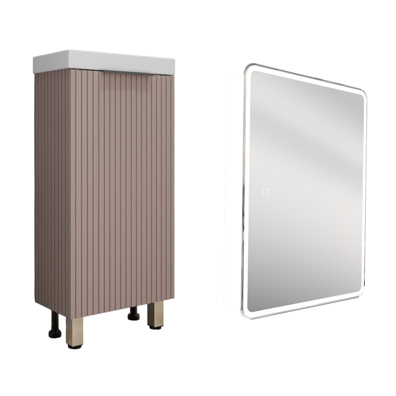 Мебель для ванной комнаты Style Line Соло 40 санд пудровый