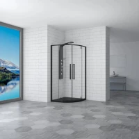 Душевой уголок RGW Stilvoll SV-53 B 80x80x200 профиль черный Душевой уголок RGW Stilvoll SV-53 B 80x80x200 профиль черный