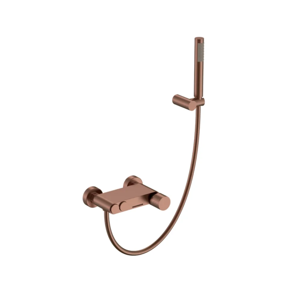 Смеситель для ванны с душем Boheme Stick 123-BRB brushed bronze