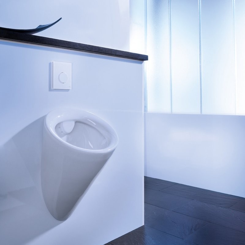 Кнопка смыва TECE Loop Urinal 9242650 белое стекло