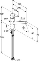 Смеситель для кухни Kludi Scope XL 339300575
